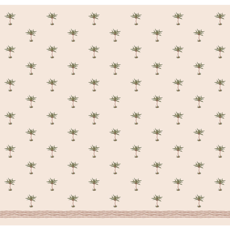 Creative Lab Amsterdam-collectie Subtle Palms Wallpaper Mural