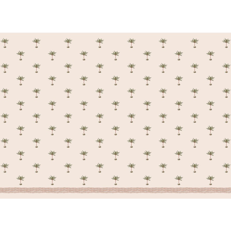Creative Lab Amsterdam-collectie Subtle Palms Wallpaper Mural
