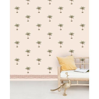 Creative Lab Amsterdam Subtle Palms Wallpaper Mural