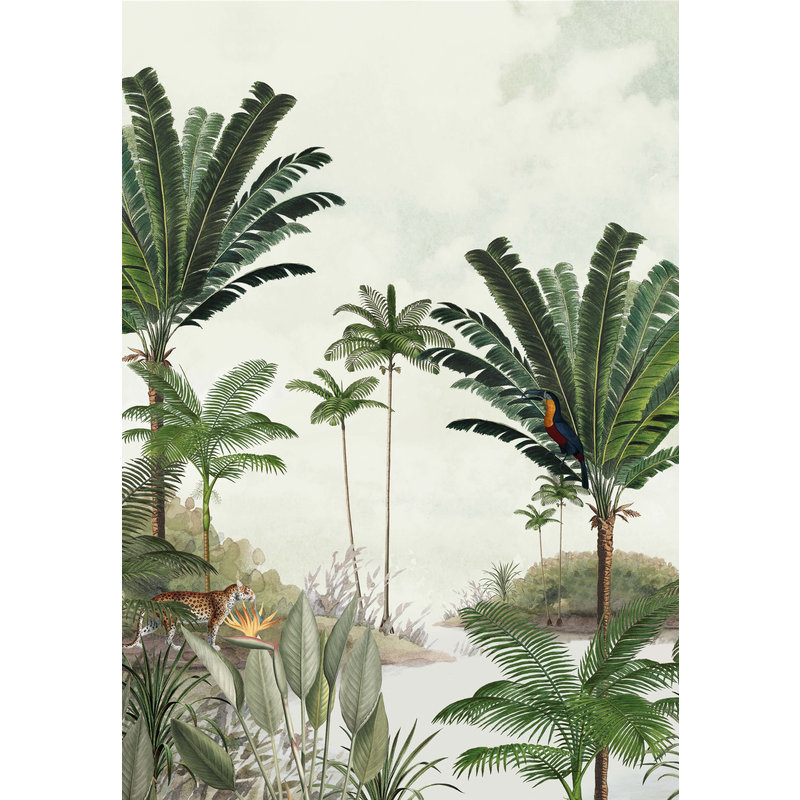 Creative Lab Amsterdam-collectie Rainforest Wallpaper Mural