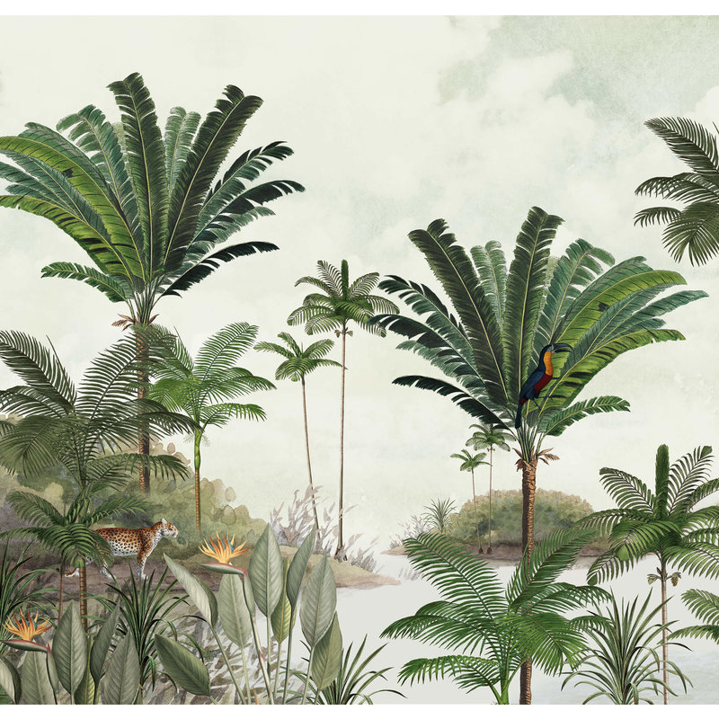 Creative Lab Amsterdam-collectie Rainforest Wallpaper Mural