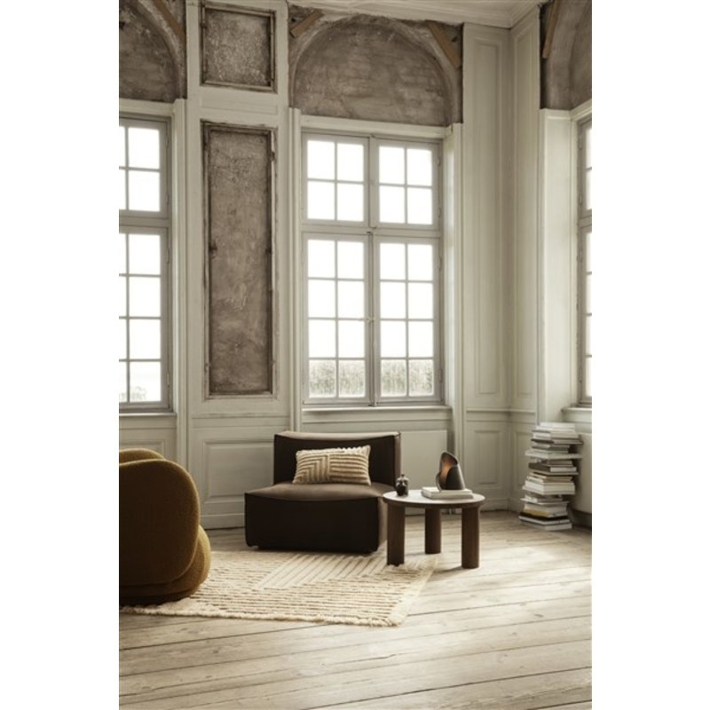 ferm LIVING-collectie Crease Wool Rug - Large - Light Sand