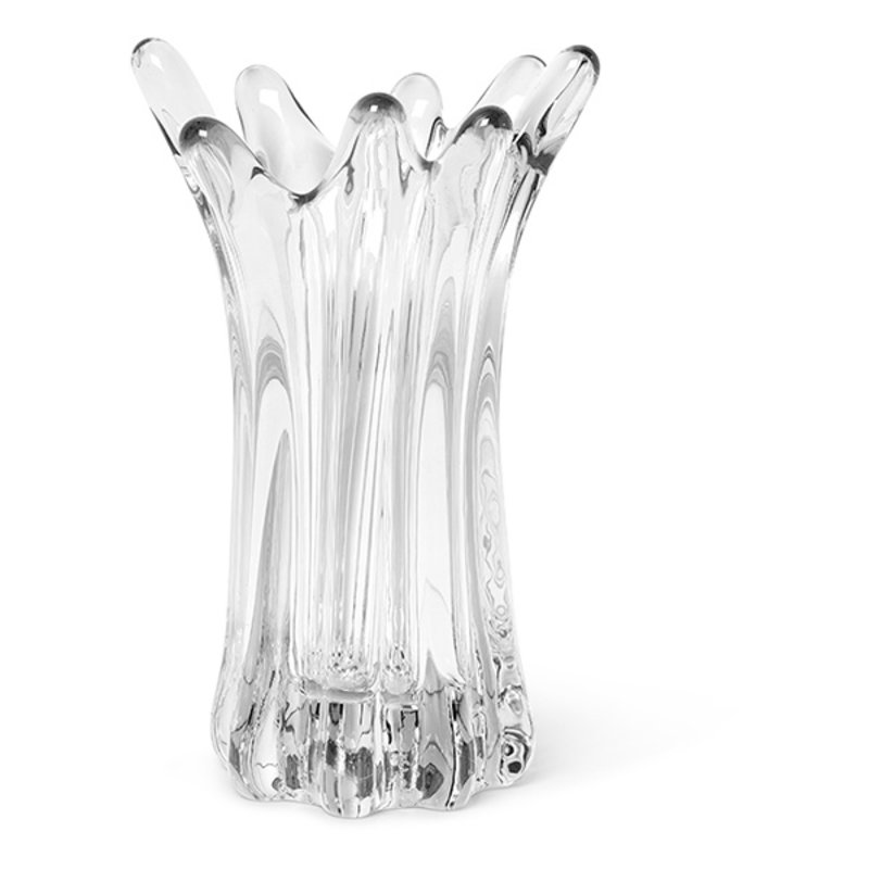 ferm LIVING-collectie Holo Vase - Clear