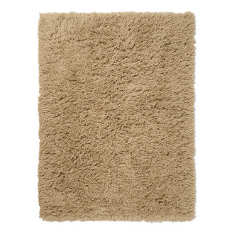 ferm LIVING Meadow High Pile Rug - L - Light Sand