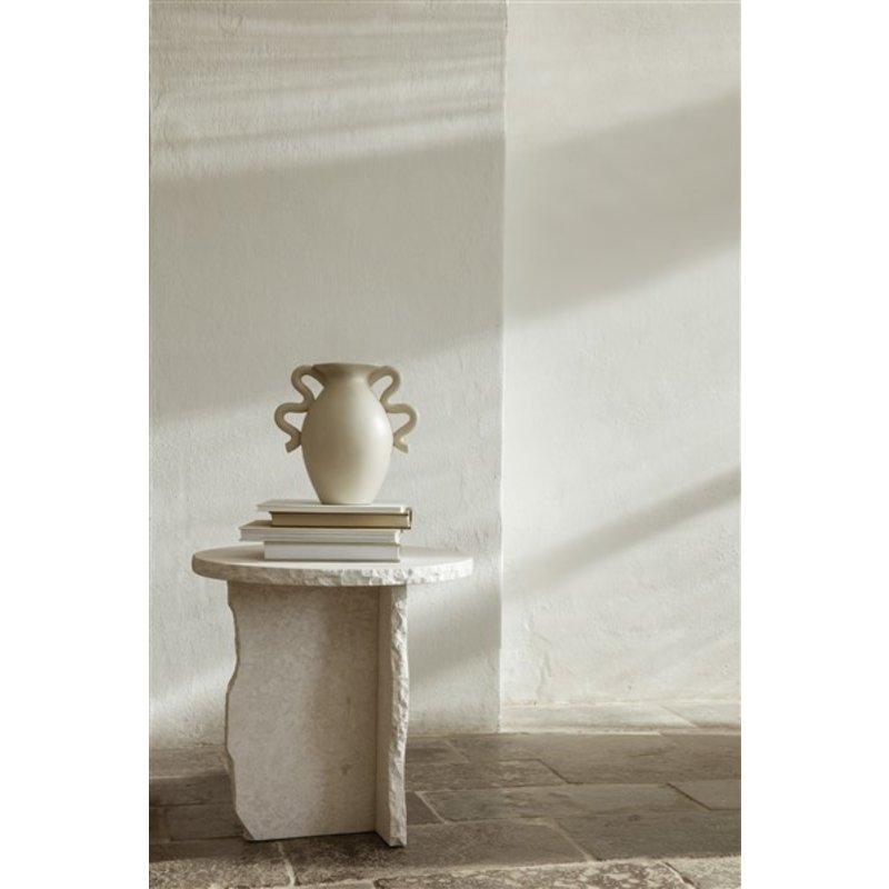 ferm LIVING-collectie Mineral Sculptural Table - Bianco Curia