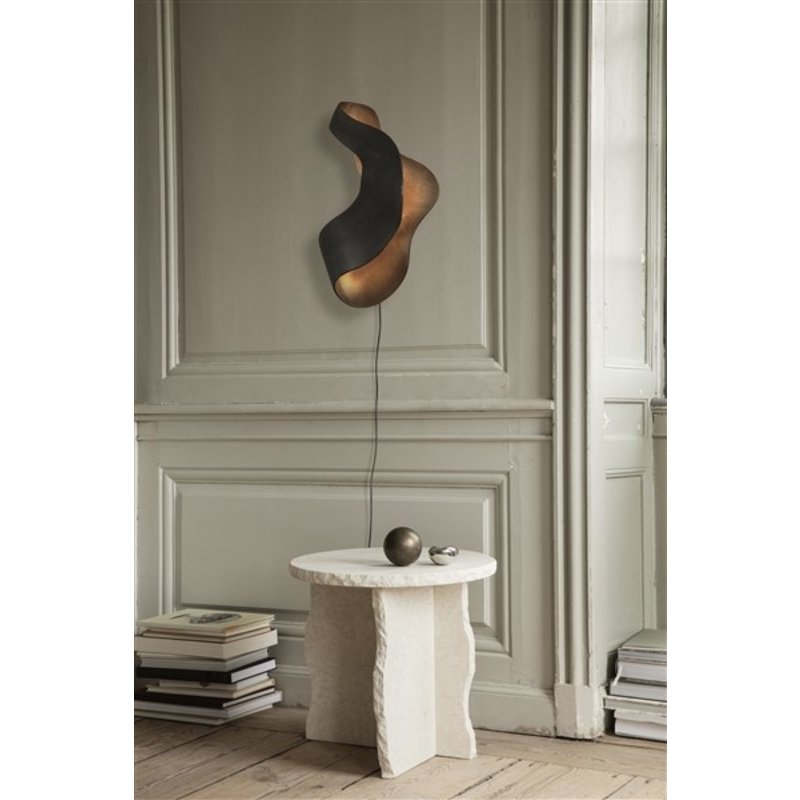 ferm LIVING-collectie Oyster Wall Lamp - Black