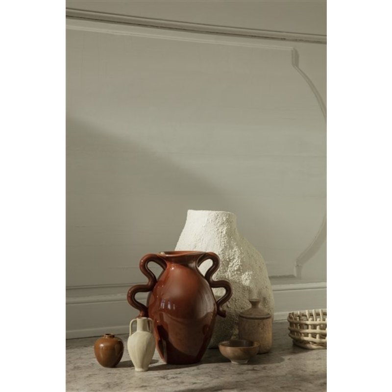 ferm LIVING-collectie Vaas Verso  terracotta