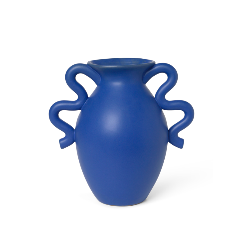 ferm LIVING-collectie Verso Table Vase - Bright blue