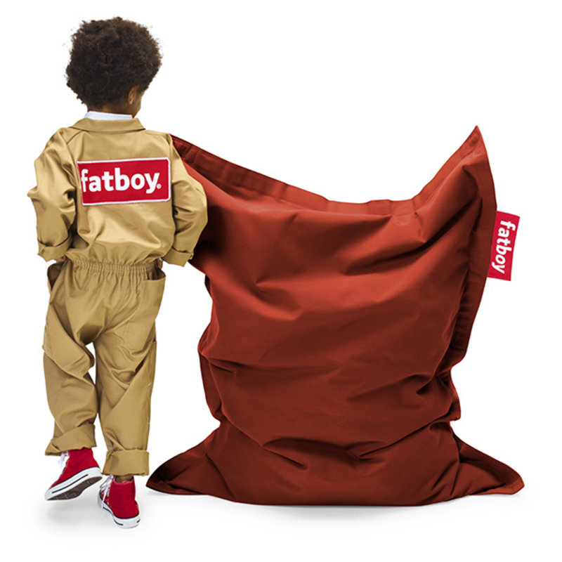 Fatboy-collectie Junior zitzak stonewashed Rhubarb