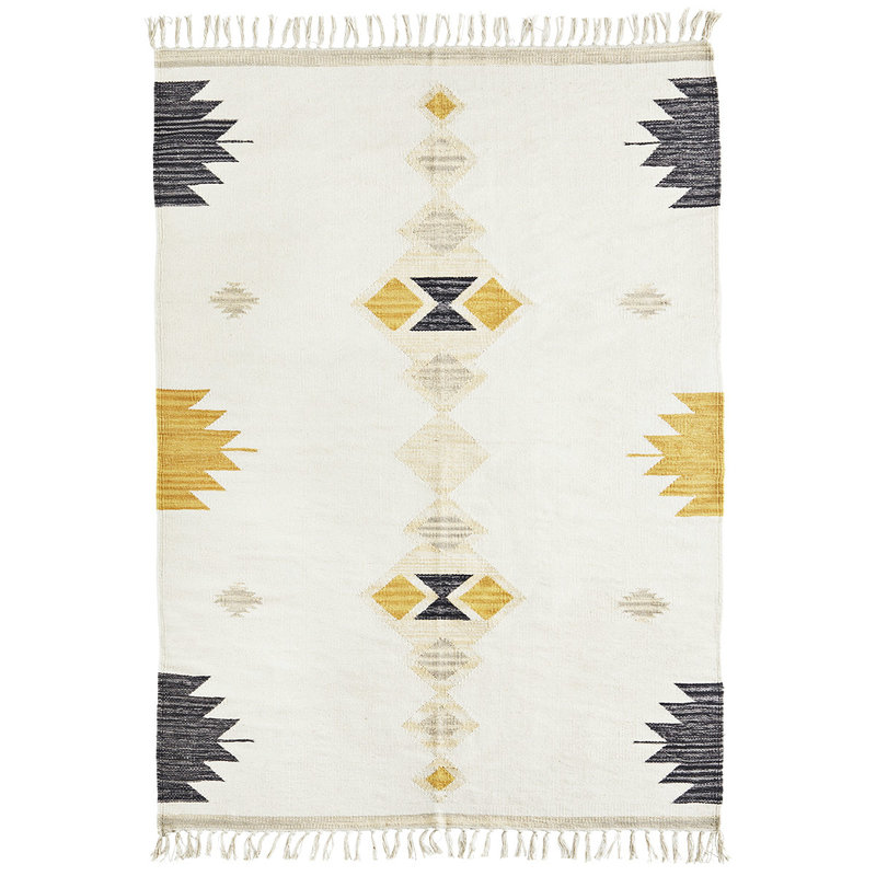 Madam Stoltz-collectie Handwoven cotton rug
