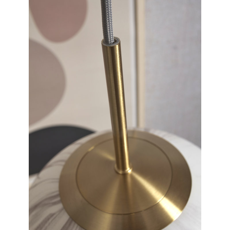 it's about RoMi-collectie Hanglamp Carrara goud - L