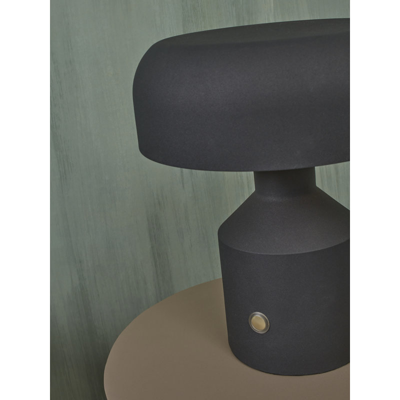 it's about RoMi-collectie Table lamp iron Porto h.30x25cm, black