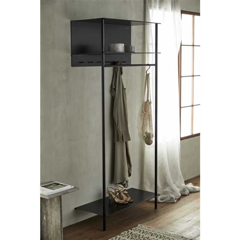 Nordal-collectie SETUN rack, black