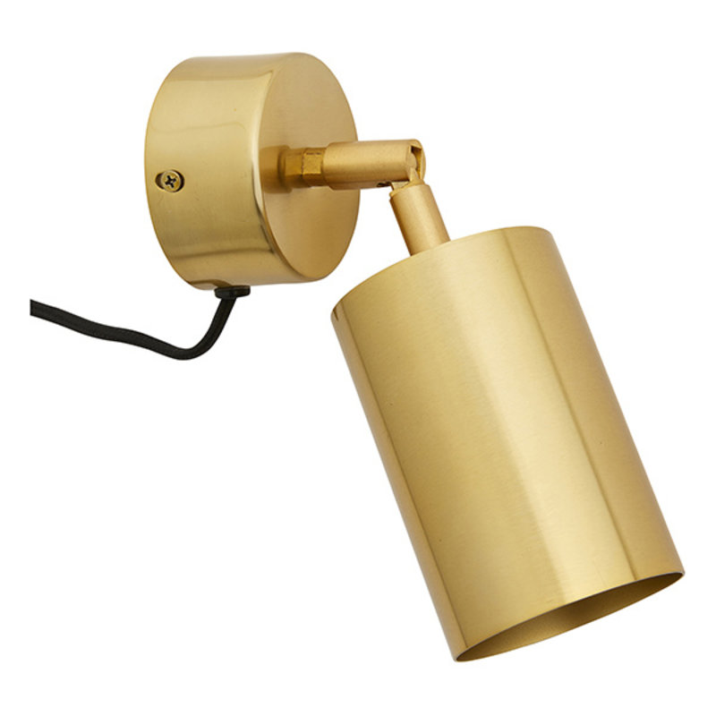 Nordal-collectie MAIA wall lamp/spot light, golden finish