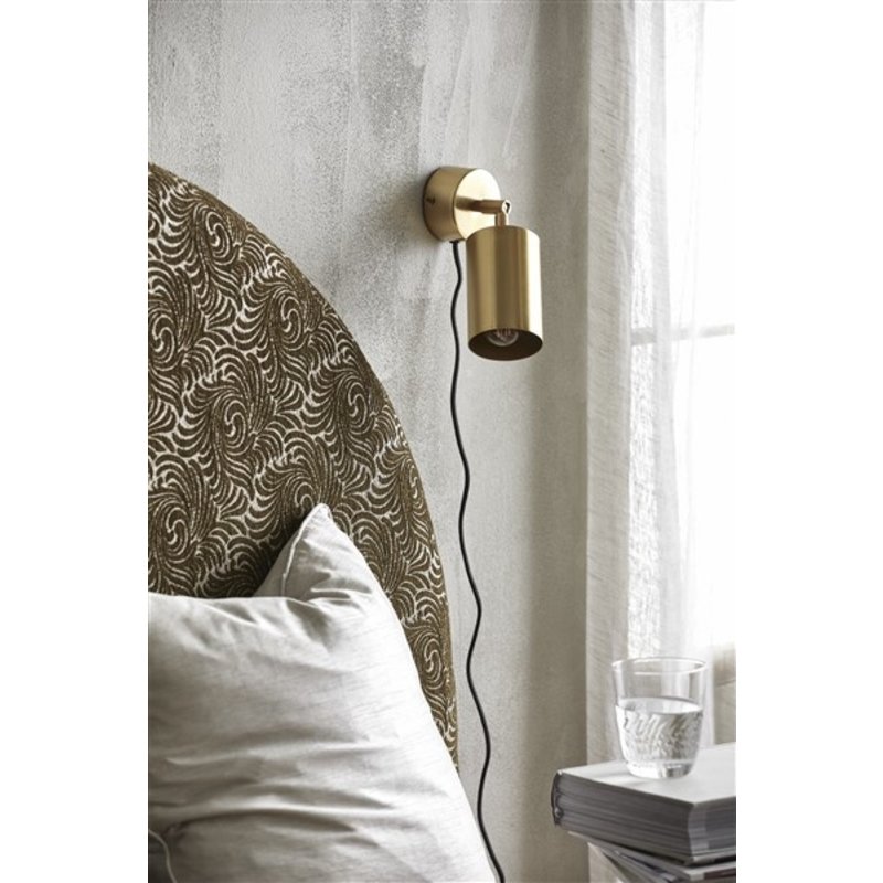 Nordal-collectie MAIA wall lamp/spot light, golden finish