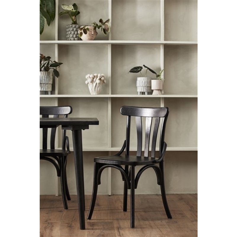 Nordal-collectie ELMO chair, black