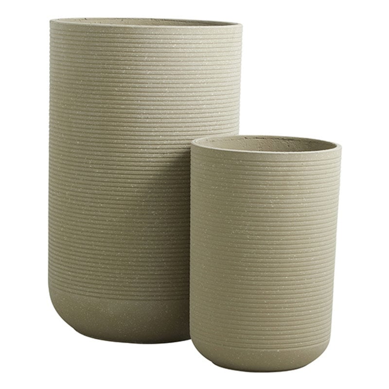 Nordal-collectie GRANITO pot, creme