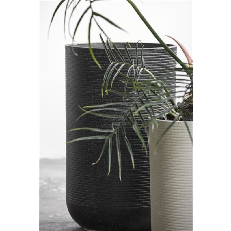 Nordal-collectie GRANITO pot, creme