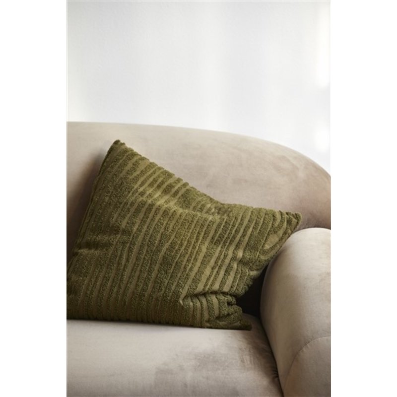 Nordal-collectie ELODIE cushion cover, dark green