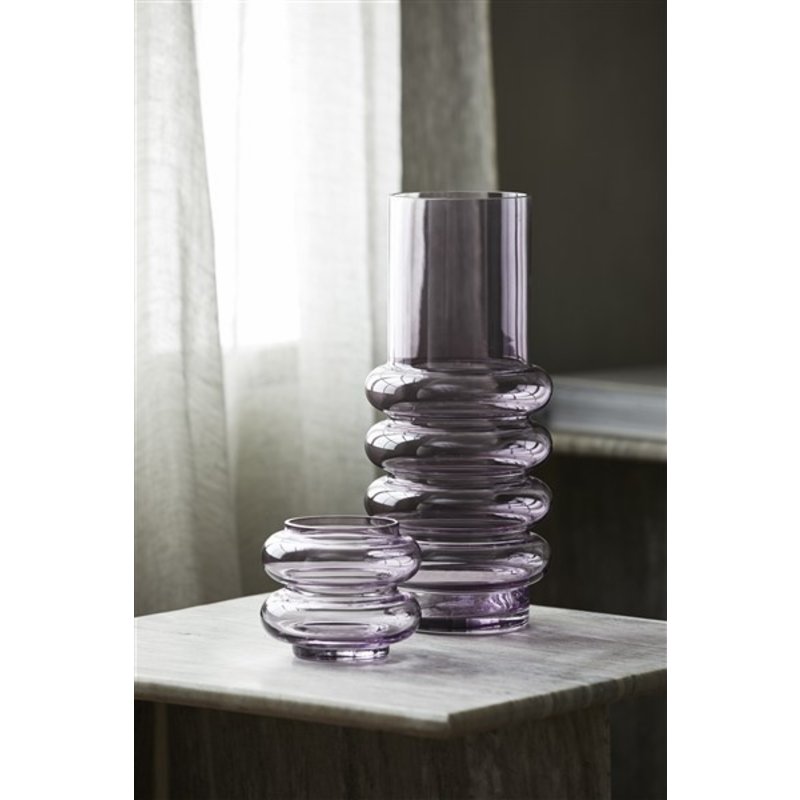 Nordal-collectie MAUI vase, L, purple