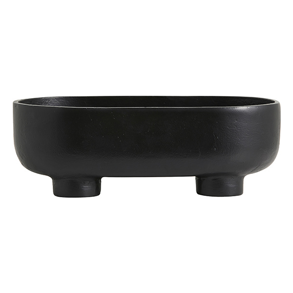 Nordal-collectie Vierkante schaal ASPO zwart