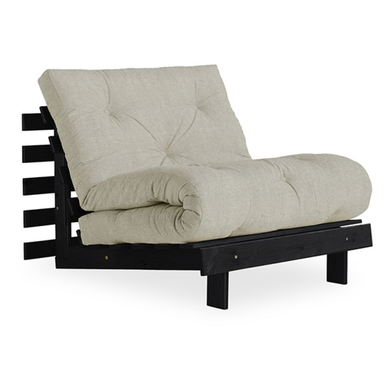 Karup-collectie Slaapfauteuil Roots 90 zwart