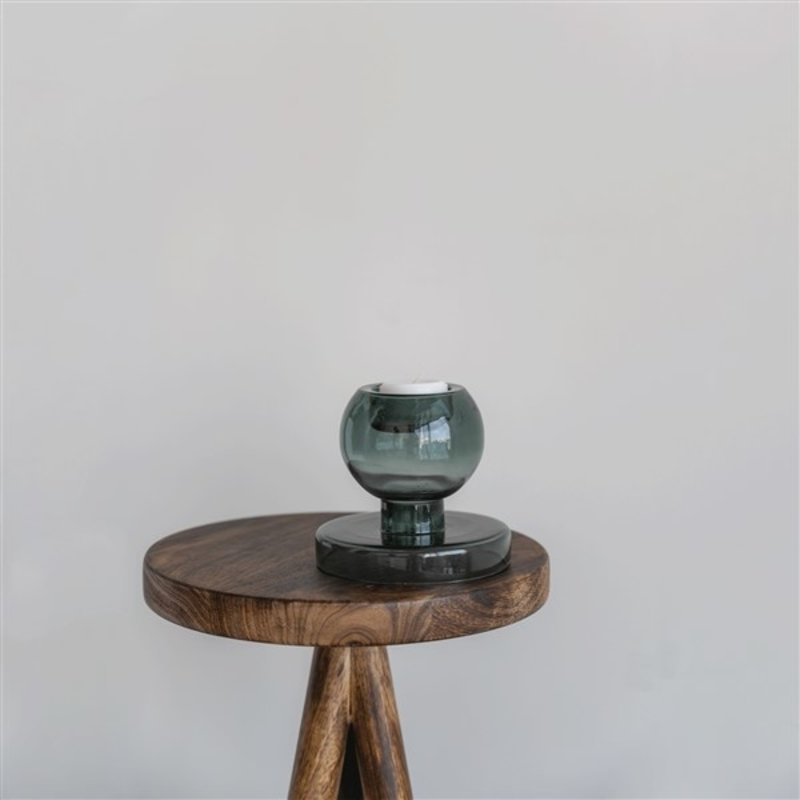 Urban Nature Culture-collectie Candle holder Both Sides recycled glass, trellis