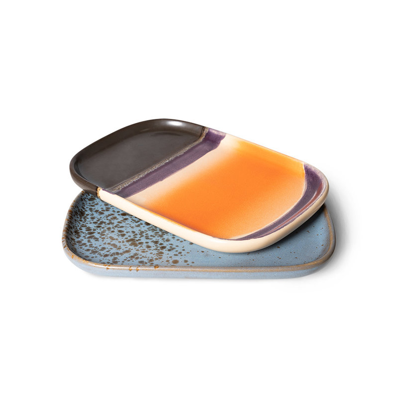 HKliving-collectie 70s ceramics: small trays, aries (set of 2)