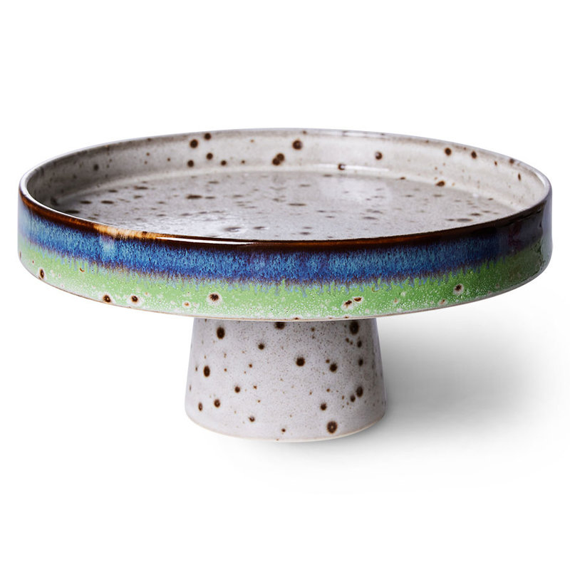 HKLIVING-collectie 70s servies taartplateau comet