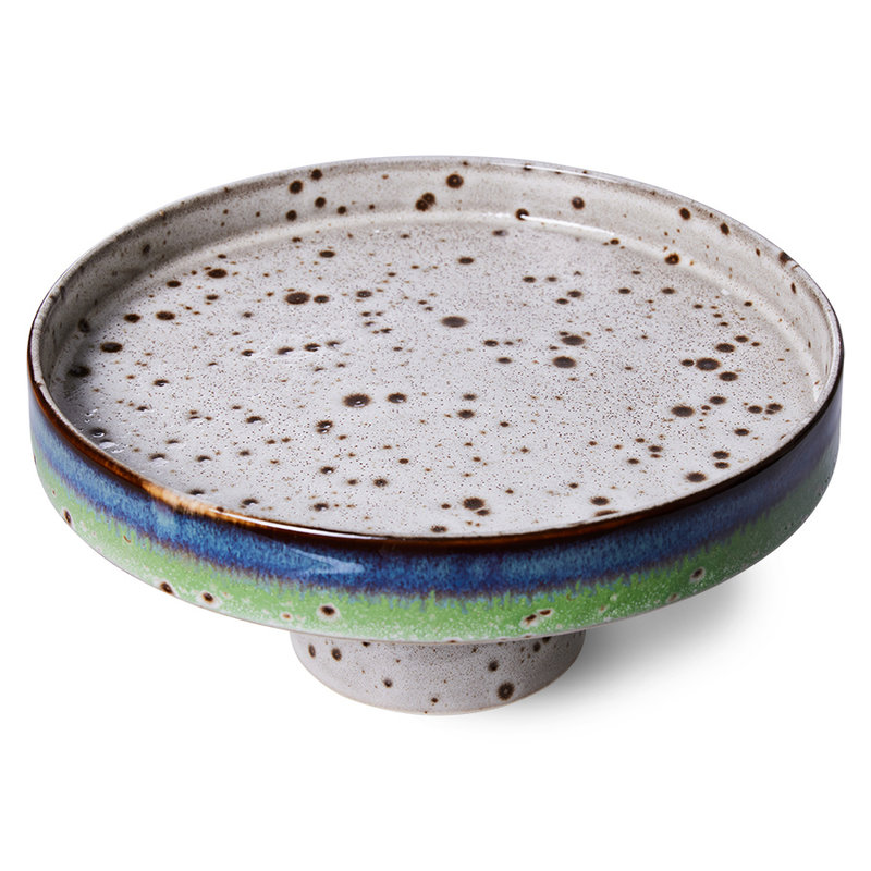 HKLIVING-collectie 70s servies taartplateau comet