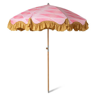HKLIVING beach umbrella 'graphic twist'
