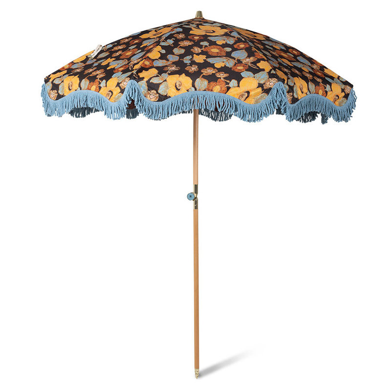 HKLIVING-collectie beach umbrella 'floral energy'