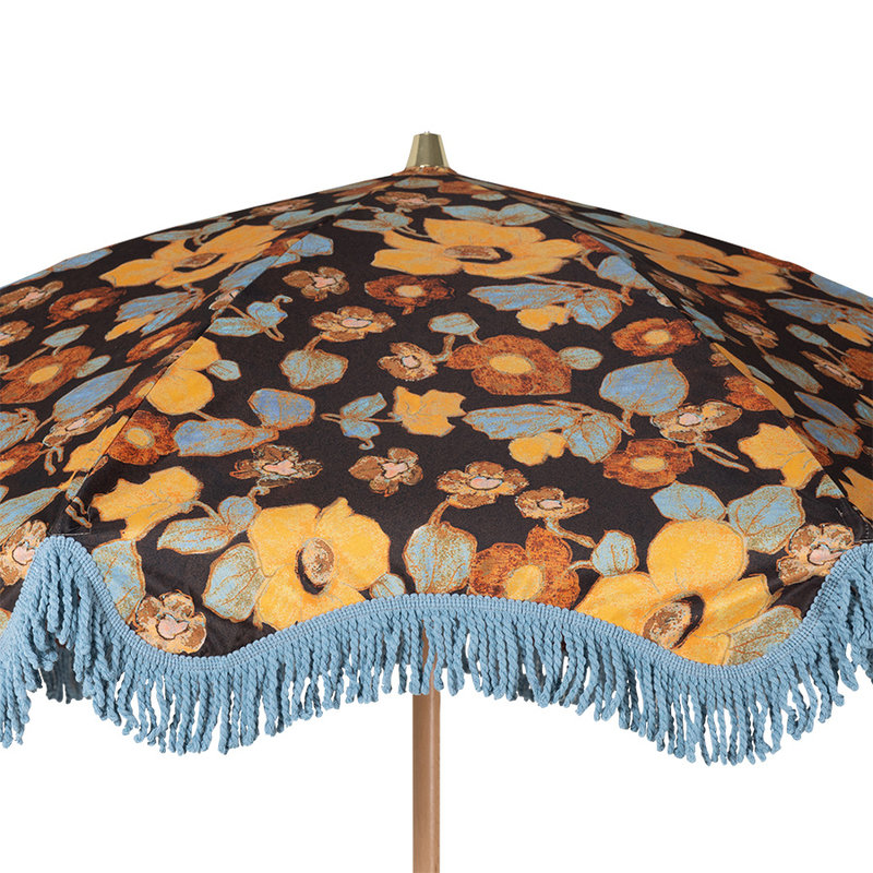 HKLIVING-collectie beach umbrella 'floral energy'