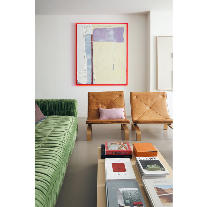 HKLIVING-collectie Schilderij incl lijst 'days in the city' 127x152 cm