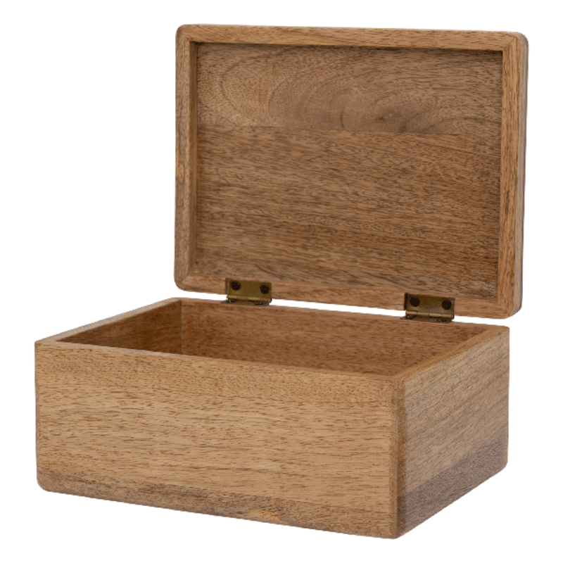 Urban Nature Culture-collectie Mangohouten box naturel - set van 2