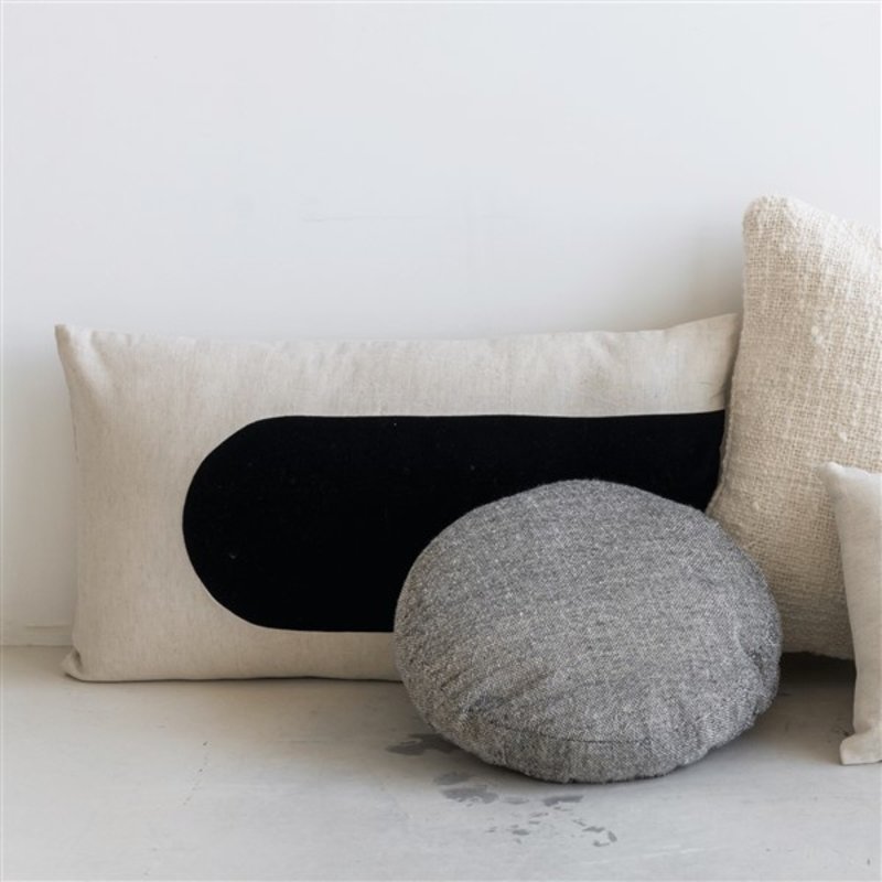 Urban Nature Culture-collectie cushion Modern Art E black/white