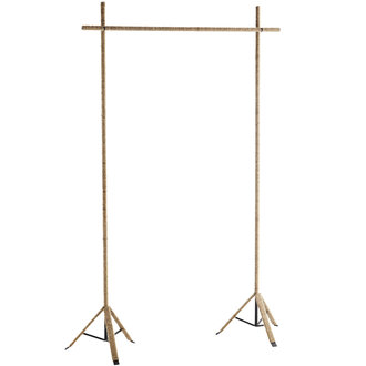 Madam Stoltz Rack w/ jute Natural