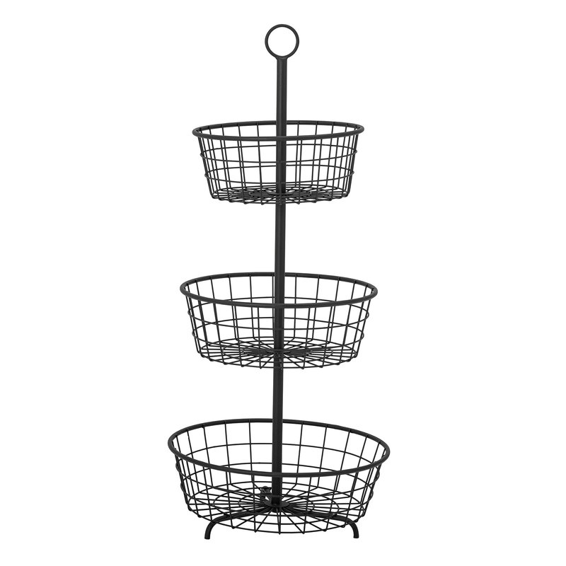 Bloomingville-collectie Jason Etagere, Black, Iron