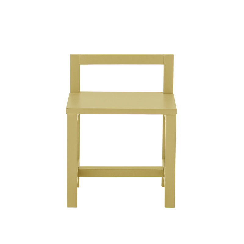 Bloomingville-collectie Rese Chair, Yellow, MDF