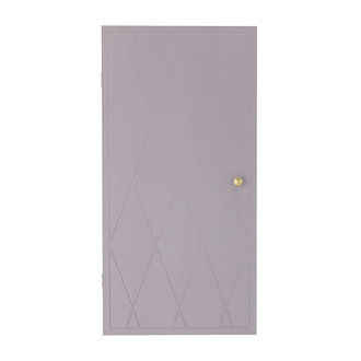 Bloomingville Nell Cabinet, Purple, MDF