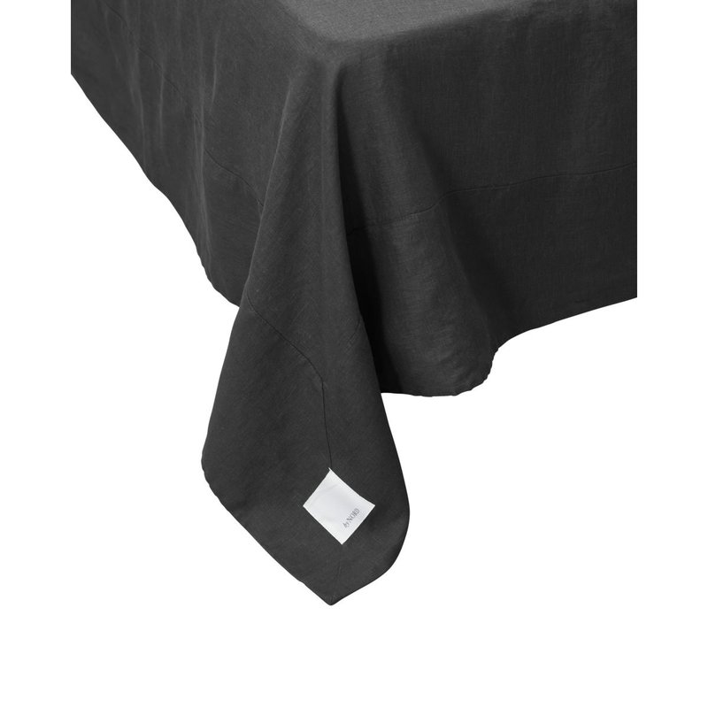 by NORD-collectie Bed skirt Gunhild Coal 280 x 210