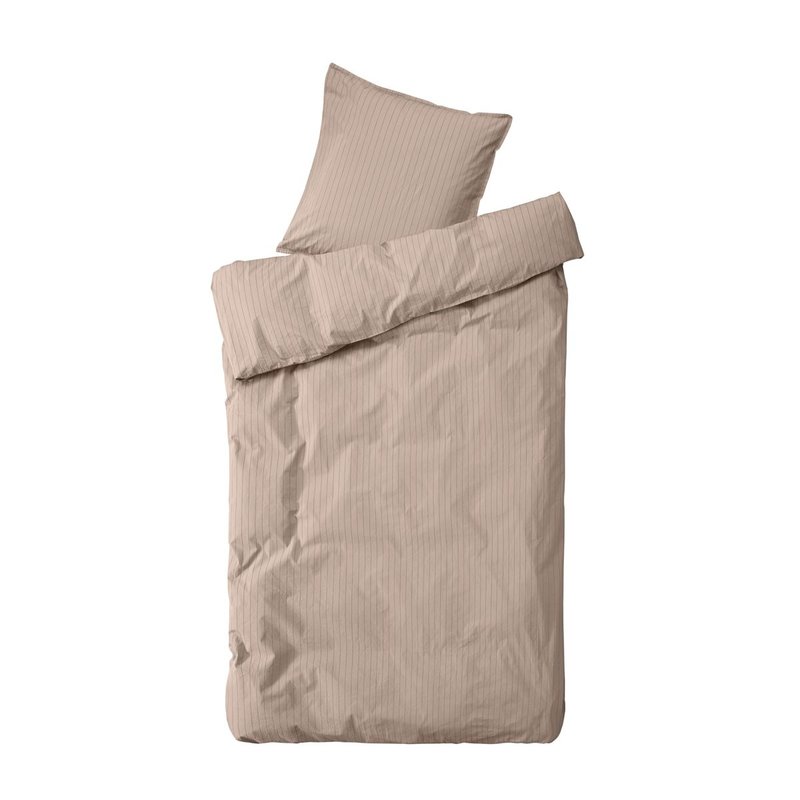 by NORD-collectie Bed Linen Dagny Straw w. bark 220 x 140