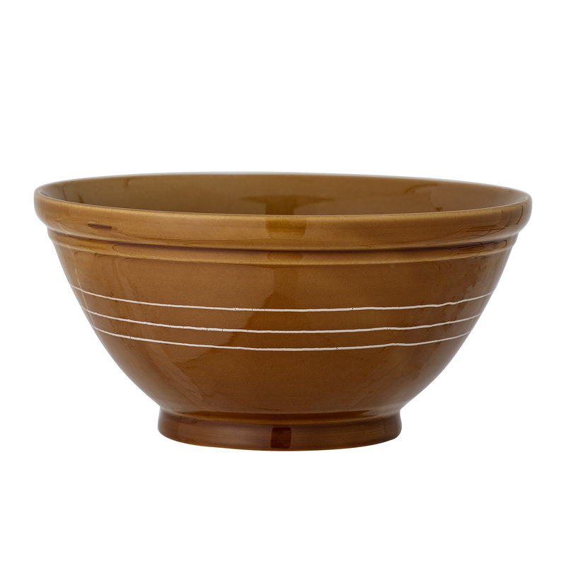 Bloomingville-collectie Lynett Bowl, Brown, Stoneware