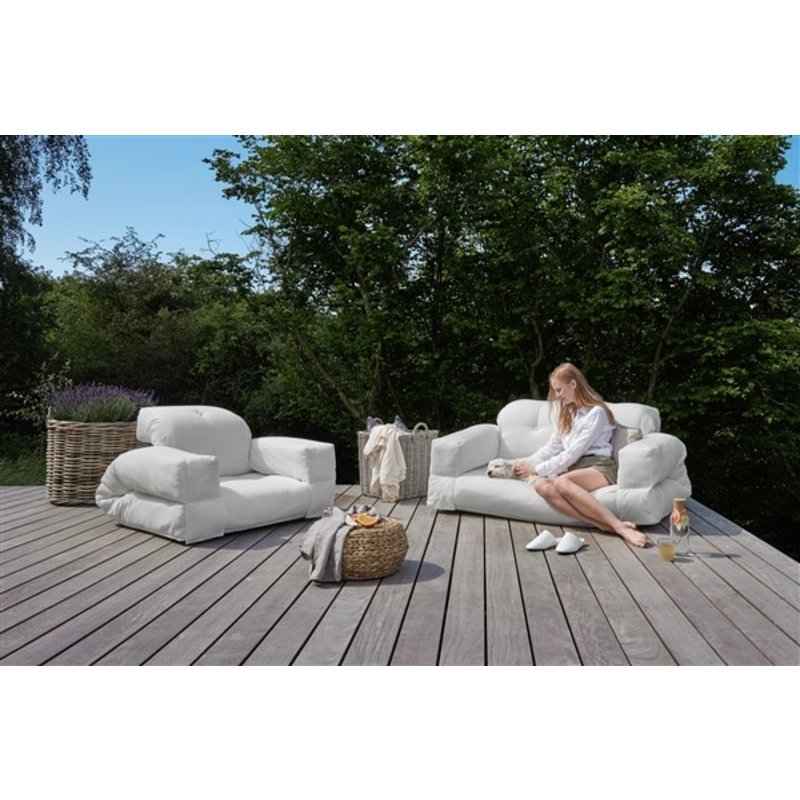 Karup-collectie Outdoor sofa Hippo Out white