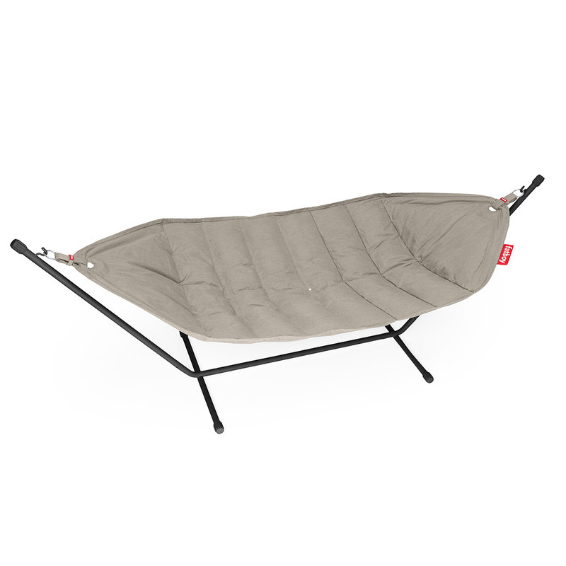 Fatboy-collectie Hangmat  superb grijs-taupe incl. kussen en standaard zwart