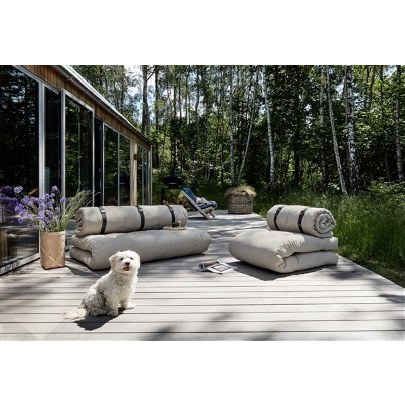 Karup Design-collectie BUCKLE-UP chair OUT Dark Grey