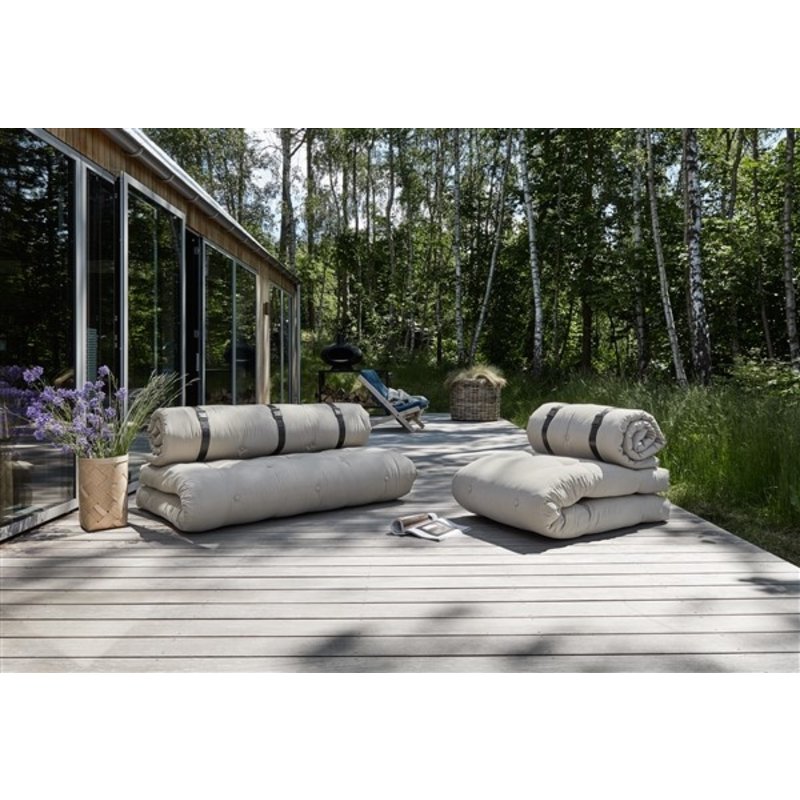 Karup Design-collectie BUCKLE-UP chair OUT beige