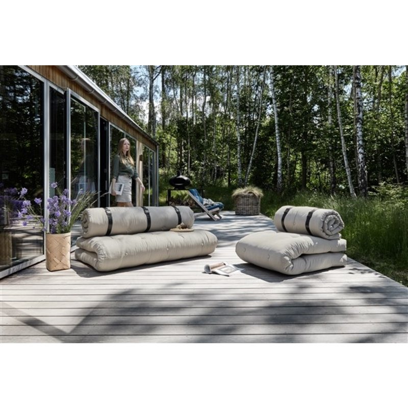 Karup Design-collectie BUCKLE-UP chair OUT beige