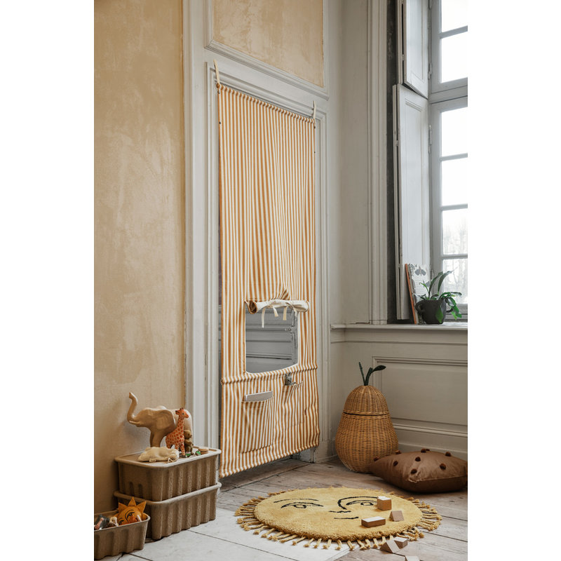 ferm LIVING-collectie Sun Tufted Rug - Small - Yellow