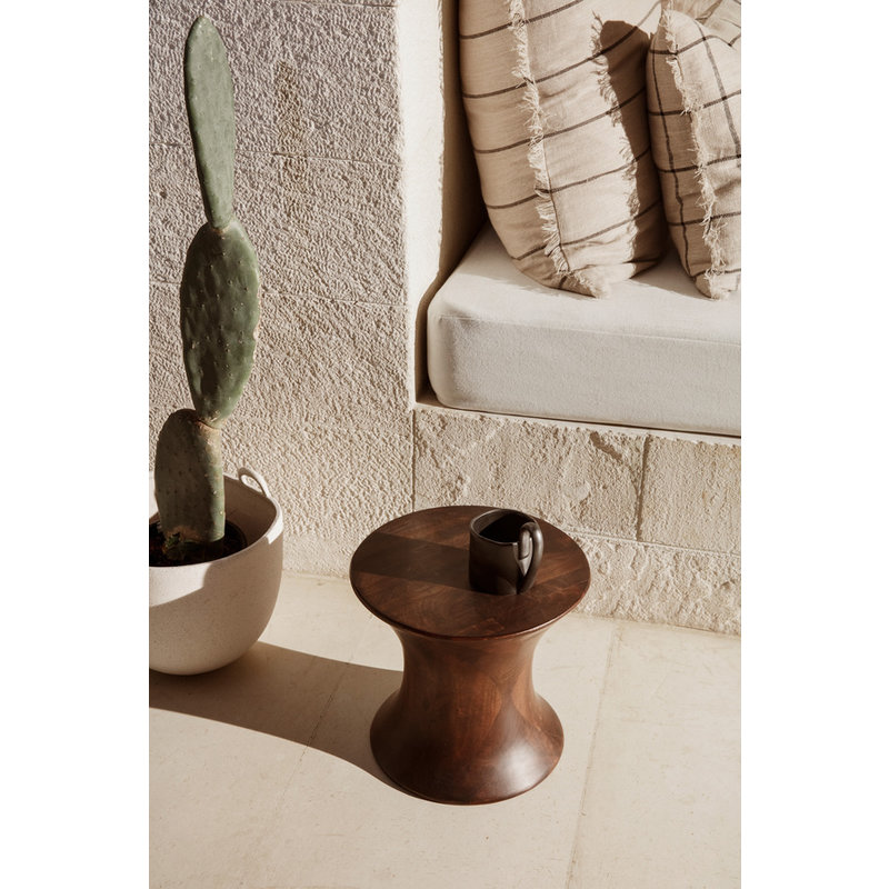 ferm LIVING-collectie Spin Stool - Brown